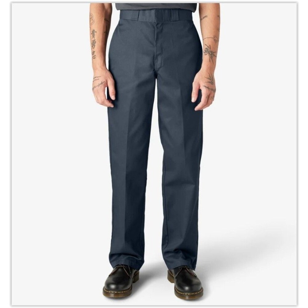Dickies 874 Work Pants Men's Size 44x29 Navy Blue Original Fit NEW